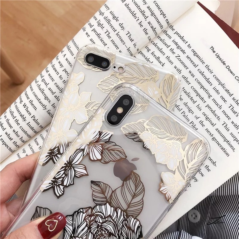 NEW iPhone 12/11/Pro/Max/XR Golden Flroal case - Picture 3 of 4